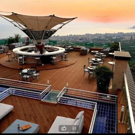 In Goldcity In The Main Building With Amazing View Kargicak Mahmutlar With Private *